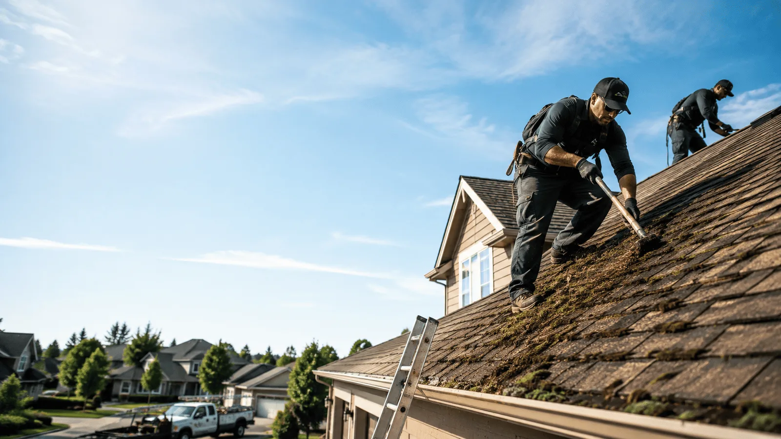 Roof Moss Removal in Smithville, TX near me